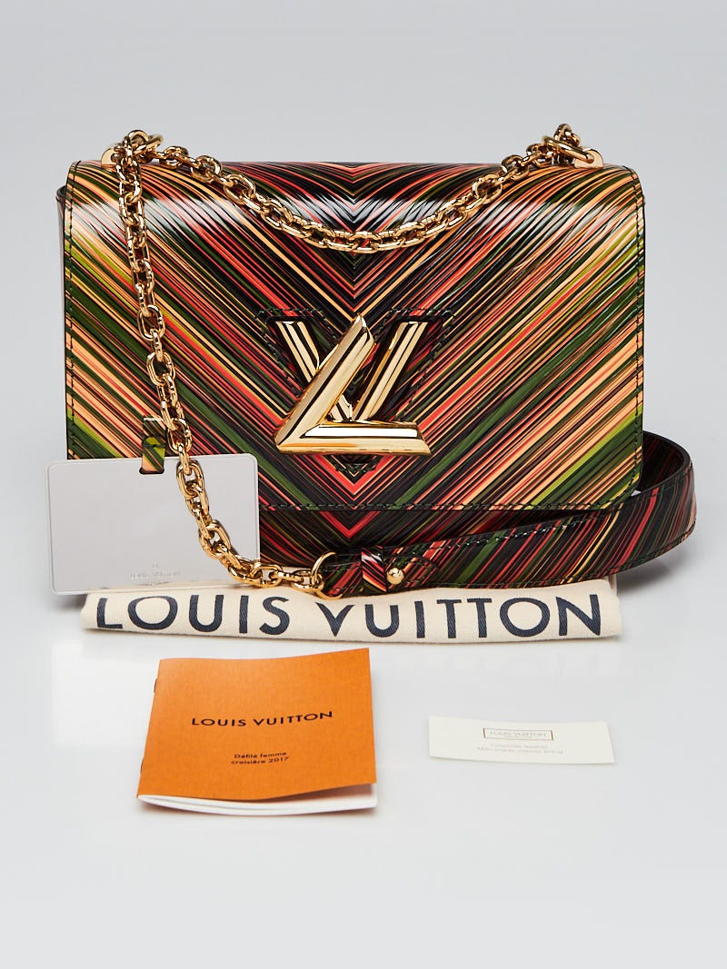 NEW Limited Edition Louis Vuitton Twist MM shoulder bag in green