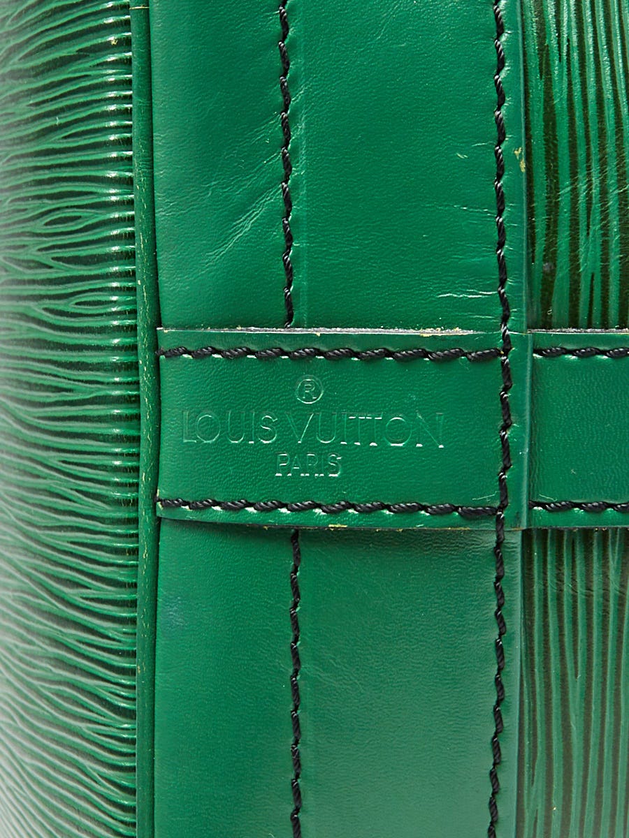 Louis Vuitton Borneo Green Epi Leather Large Noe Bag - Yoogi's Closet