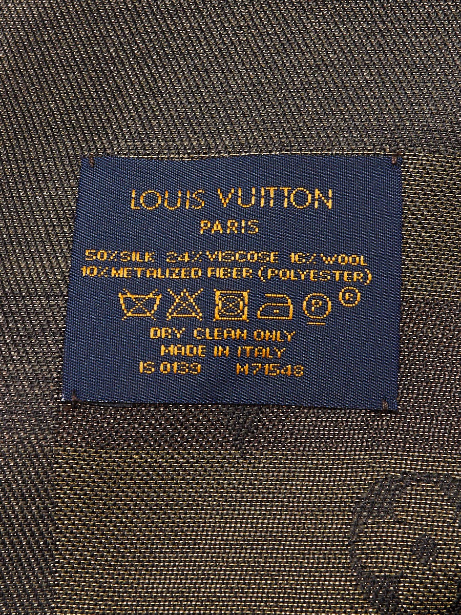 Louis Vuitton - Scialle Monogram Denim Scarf in Italy