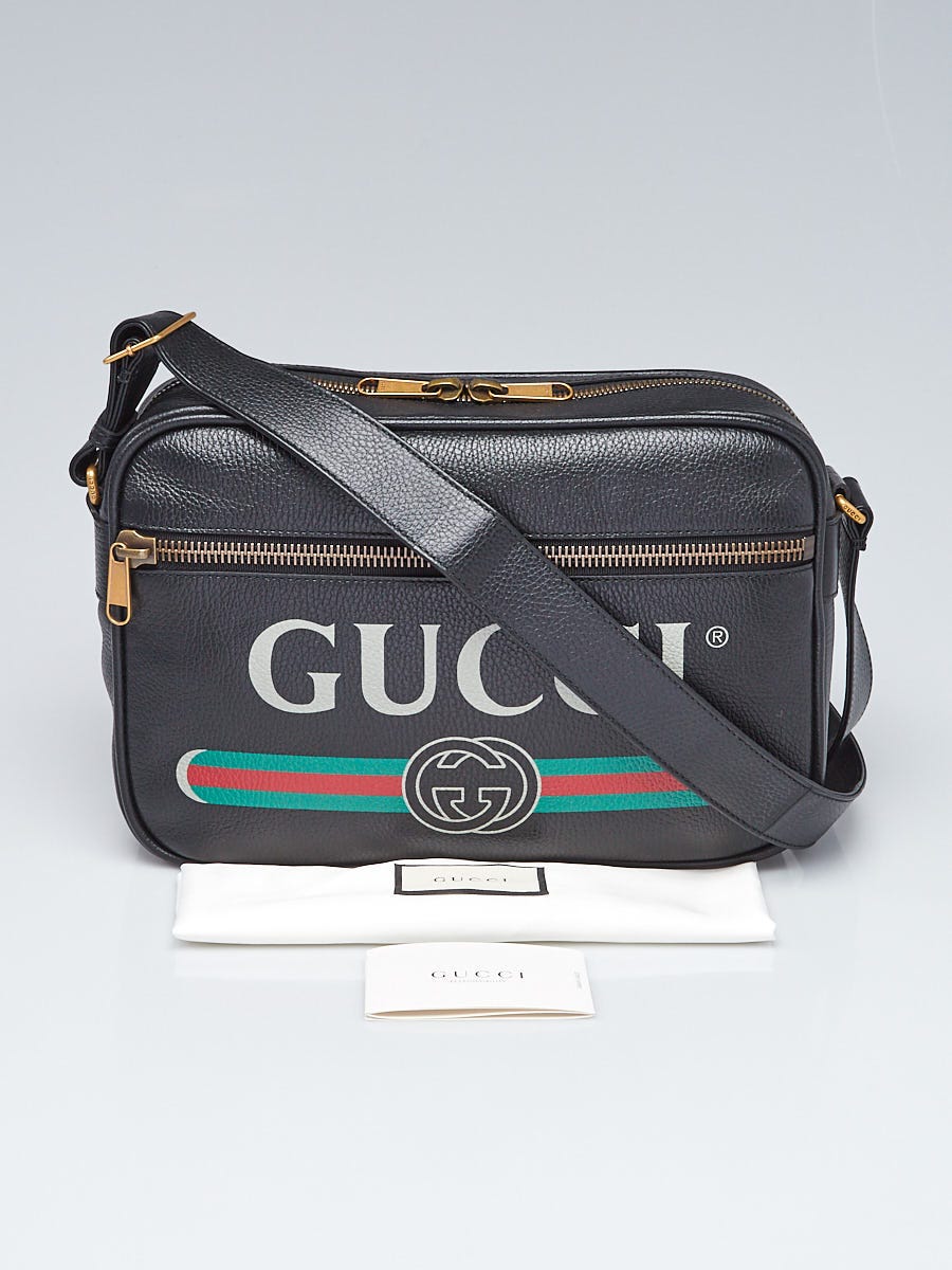 Gucci print sale crossbody bag