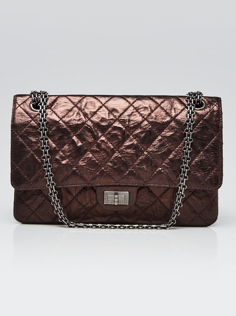 Chanel Bronze 2.55 Reissue Quilted Classic Leather 226 Flap Bag