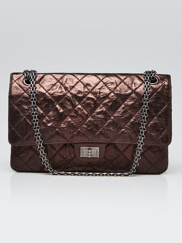 Chanel Bronze 2.55 Reissue Quilted Classic Leather 226 Flap Bag