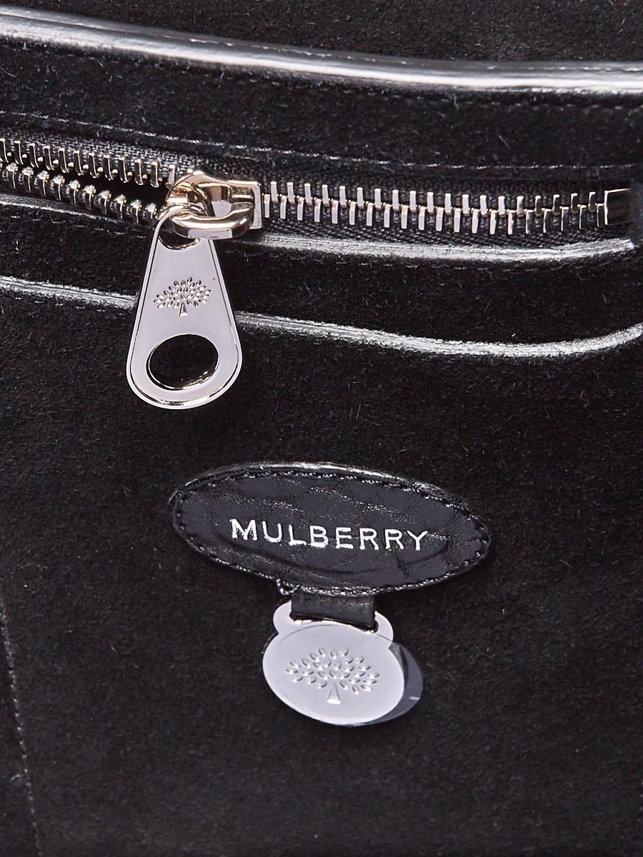 Mulberry Black Leather Bayswater Bag - Yoogi's Closet