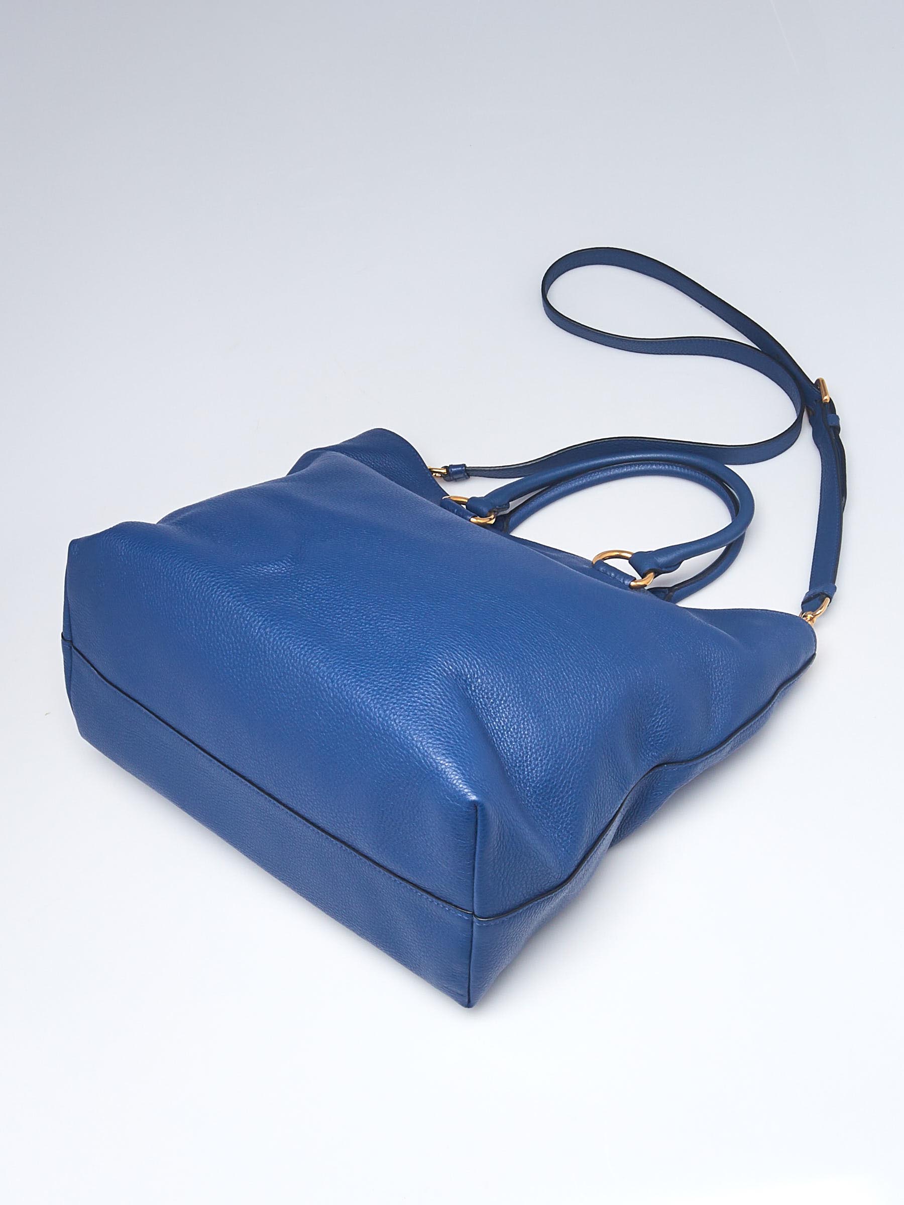 PRADA PRADA Leather Tote Bag 1BG865 (1BG865)