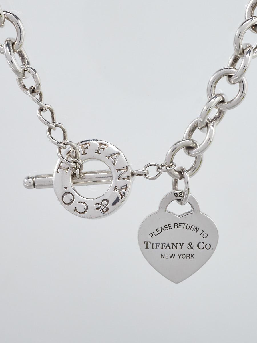 Second Hand Tiffany Heart Toggle Necklace | RH Jewellers