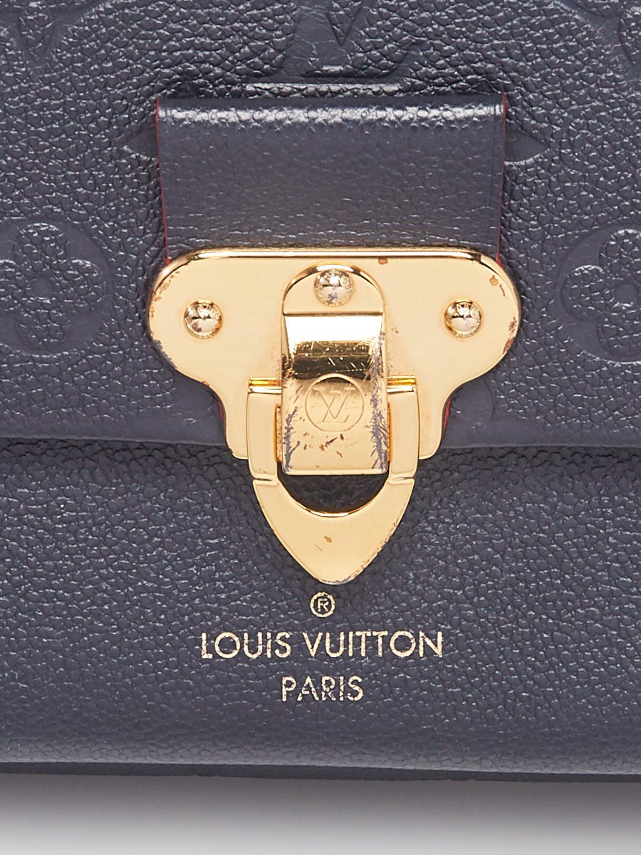 Louis Vuitton, Bags, Louis Vuitton Vavin Pm Empreinte Leather Gold Chain  Shoulder Crossbody Bag 30