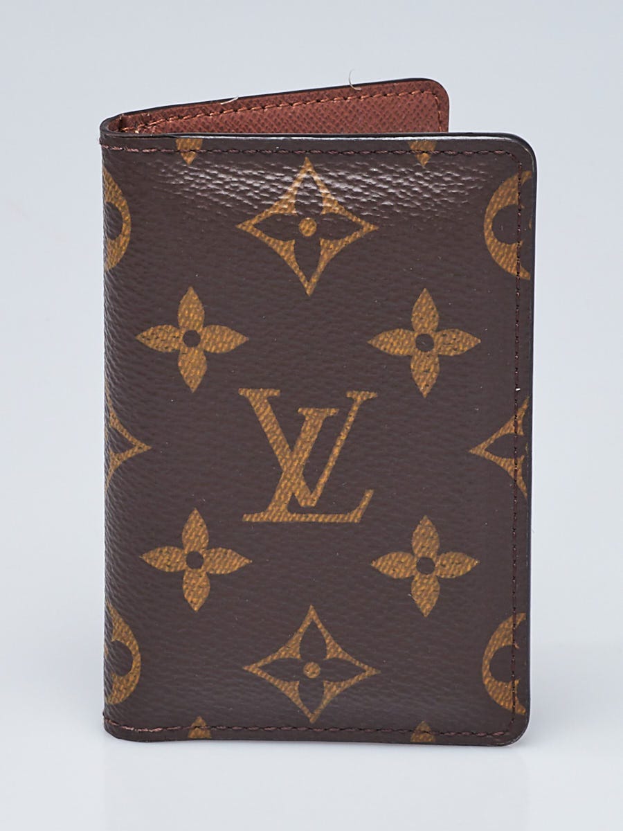 LOUIS VUITTON カード入れ Louis Vuitton Monogram Canvas Pocket Organizer and Card Holder