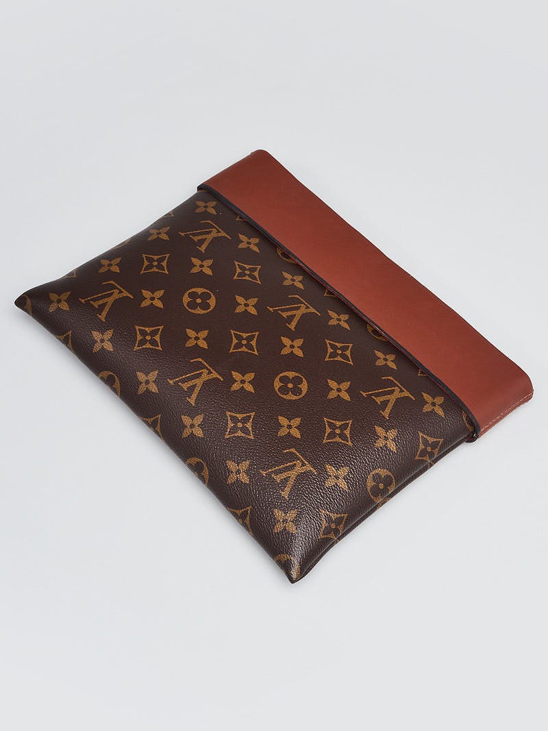 Louis Vuitton Tuileries Pochette Monogram Canvas with Leather at