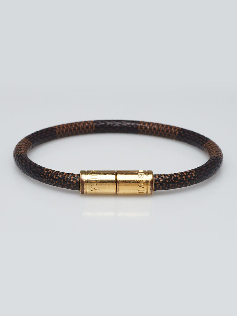 Louis Vuitton Damier Canvas Keep It Bracelet - Yoogi's Closet