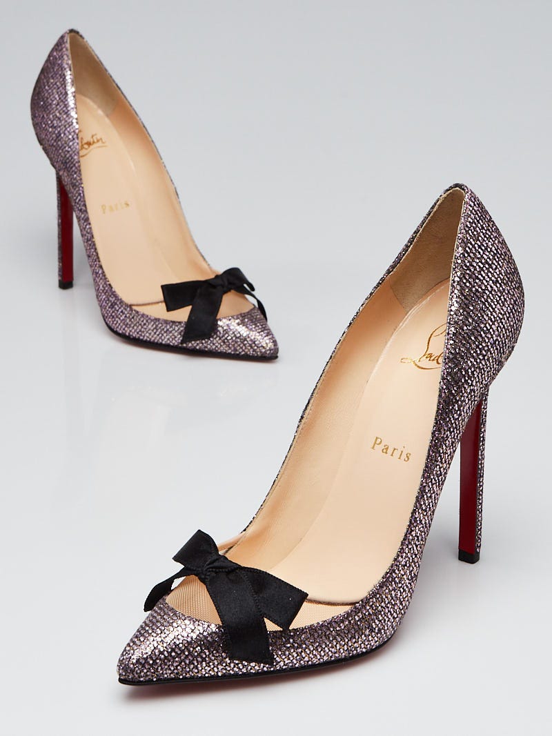 Pink sparkly outlet louboutin