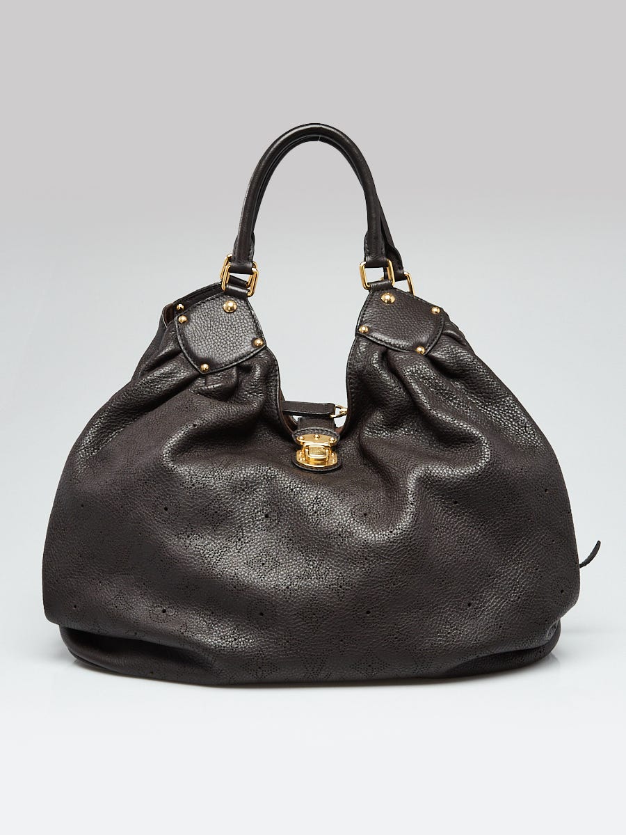 Louis Vuitton XS Mahina Leather M95972 Shoulder Crossbody Bag Chocolate  Brown