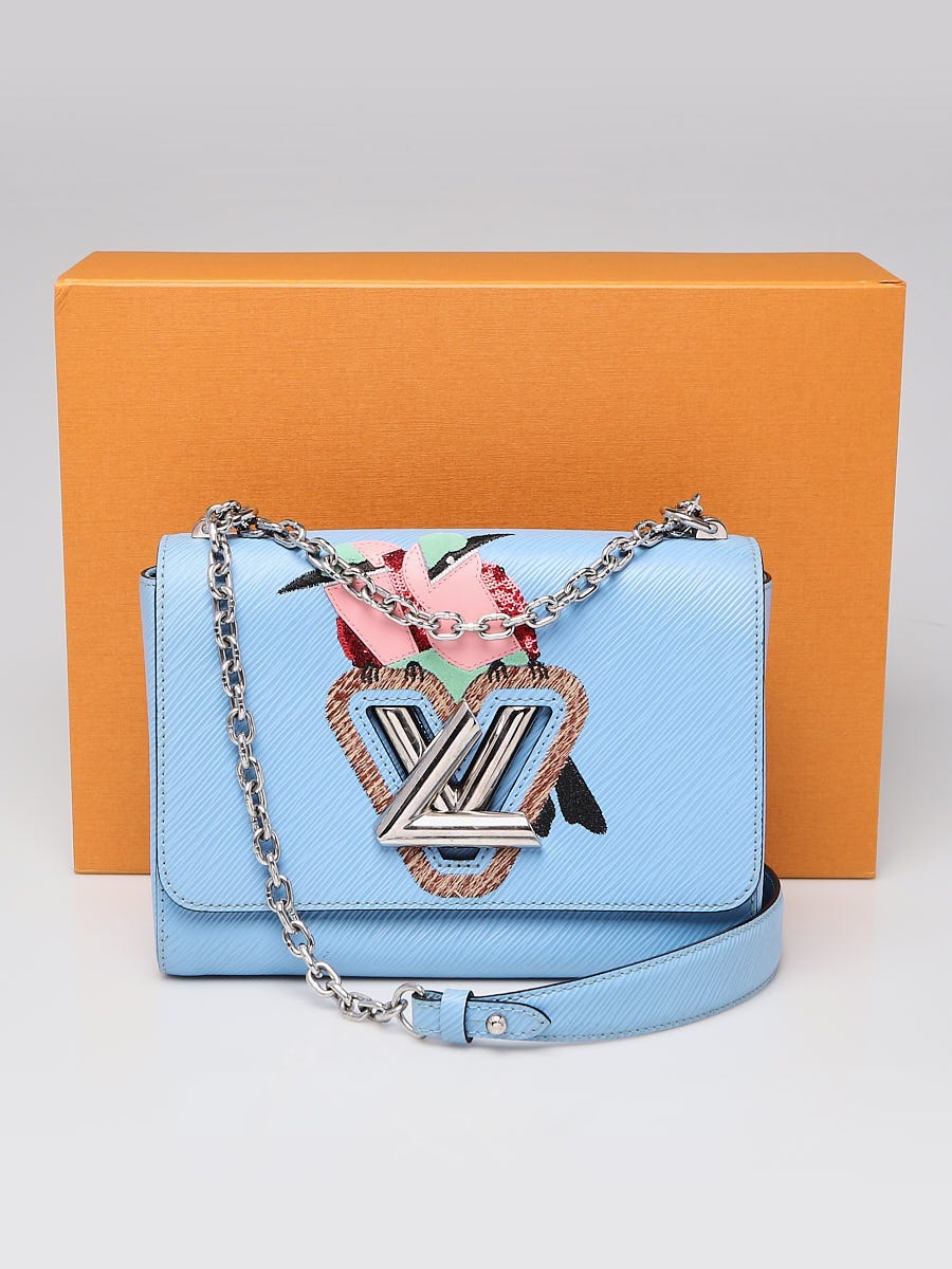 Louis Vuitton - Authenticated Twist Handbag - Leather Blue for Women, Never Worn