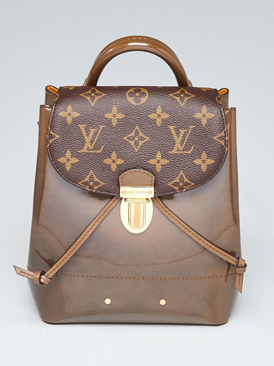 Louis Vuitton Monogram Coated Canvas and Vert Bronze Vernis Hot