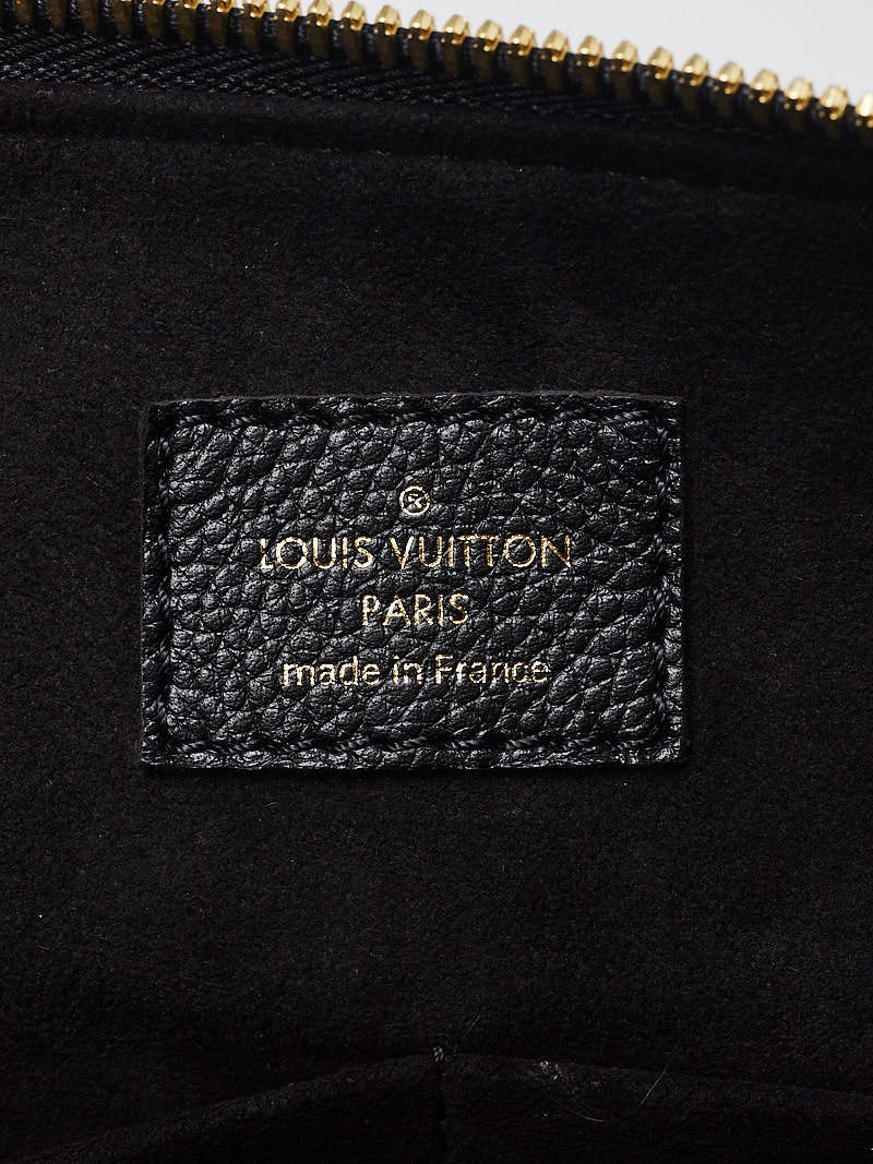 Louis Vuitton Noir Monogram Canvas Pallas Bag - Yoogi's Closet