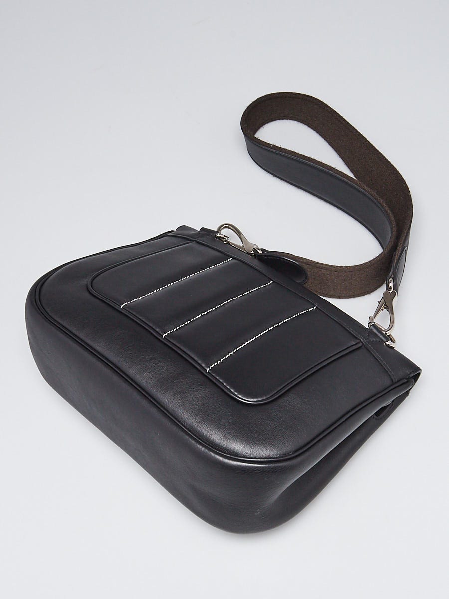 Hermes Grey Swift Leather Berline 28 Shoulder Bag PHW rt. $8, 250