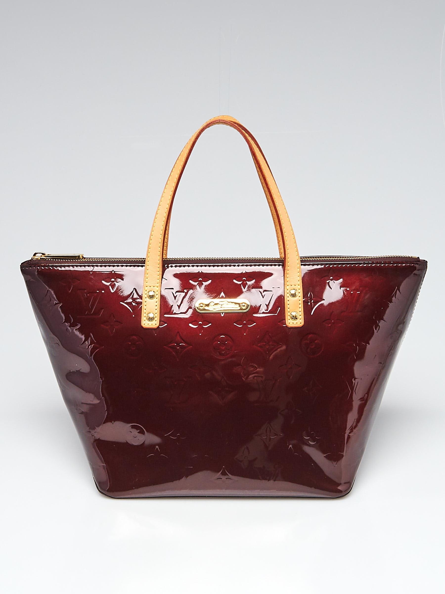 Louis Vuitton - Bellevue PM Monogram Vernis Leather Amarante