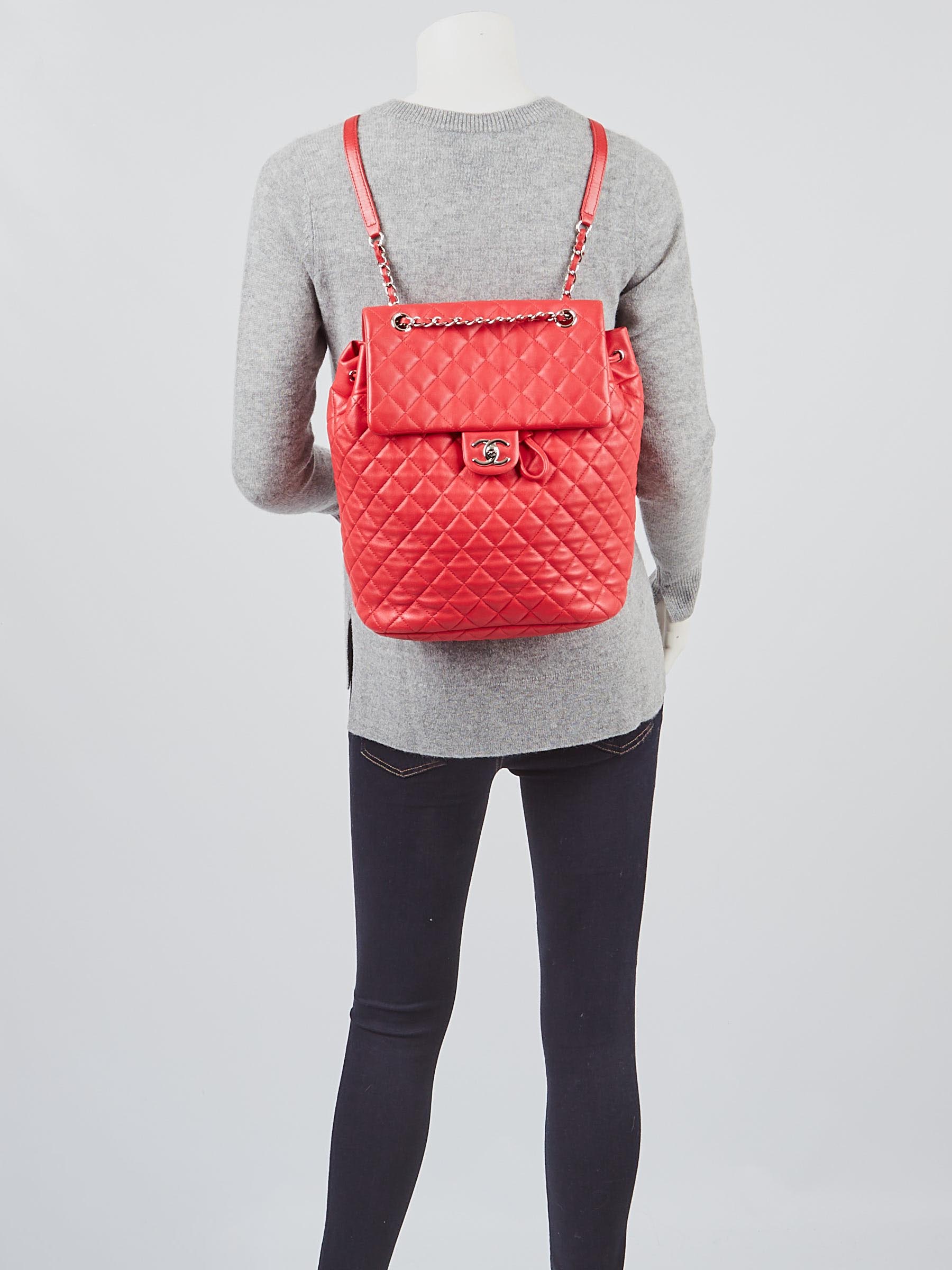 Chanel Quilted Large Urban Spirit Backpack Chanel Calfskin Quilted Large Urban Spirit Backpack Black  main image 3