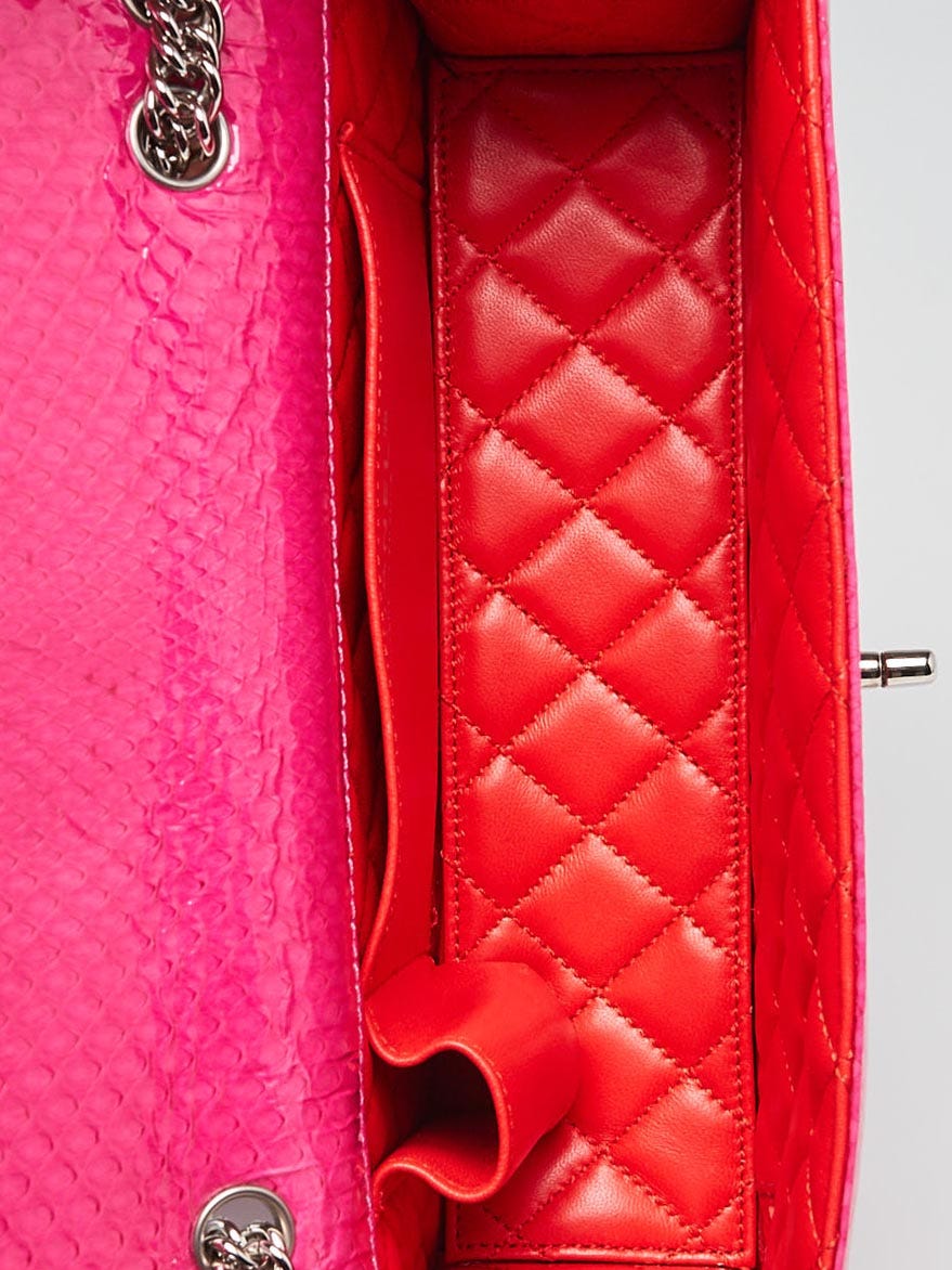 Chanel Timeless Medium Patent Hot Pink / Fuchsia