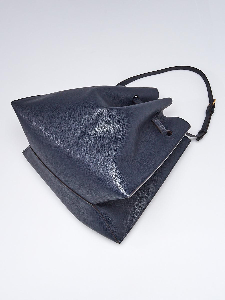 Mulberry Midnight Grain Leather Tyndale Small Bag | Yoogi's Closet