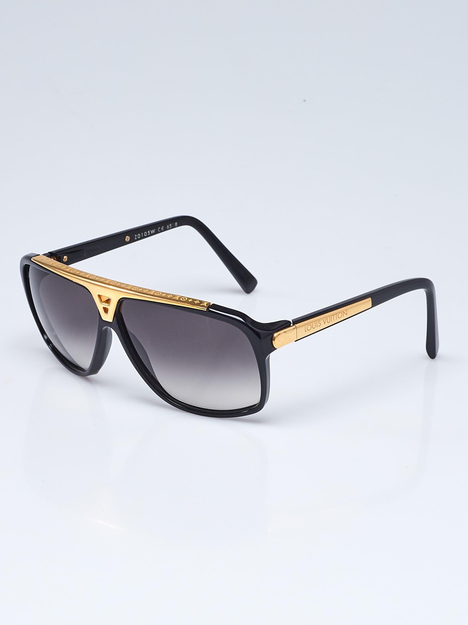 Louis Vuitton Black Acetate Frame Evidence Millionaire Sunglasses Z0350W -  Yoogi's Closet