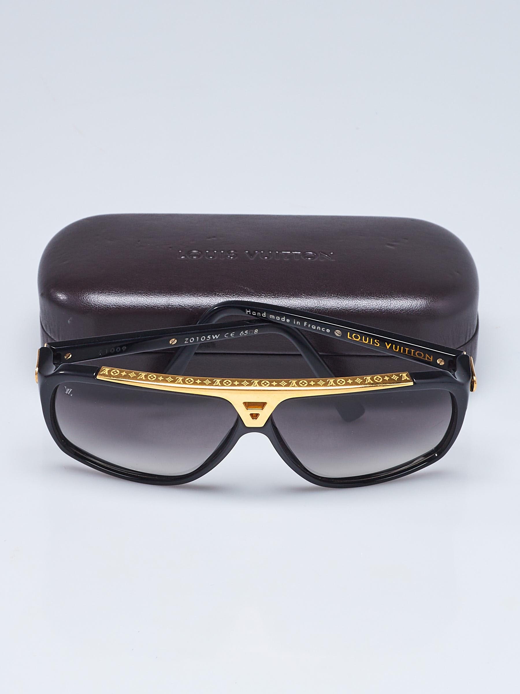 Louis Vuitton White Acetate Frame Evidence Millionaire Sunglasses Z0351W -  Yoogi's Closet