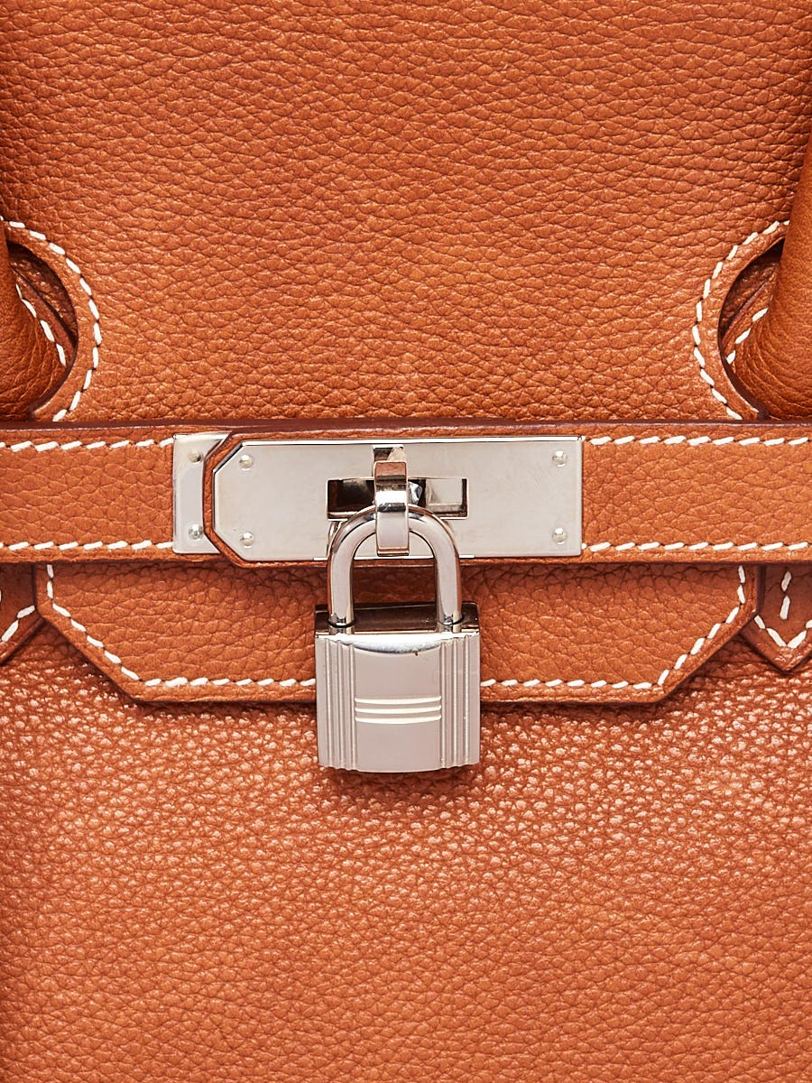 Hermes Birkin 30 Barenia Faubourg Bag Gold Hardware in 2023