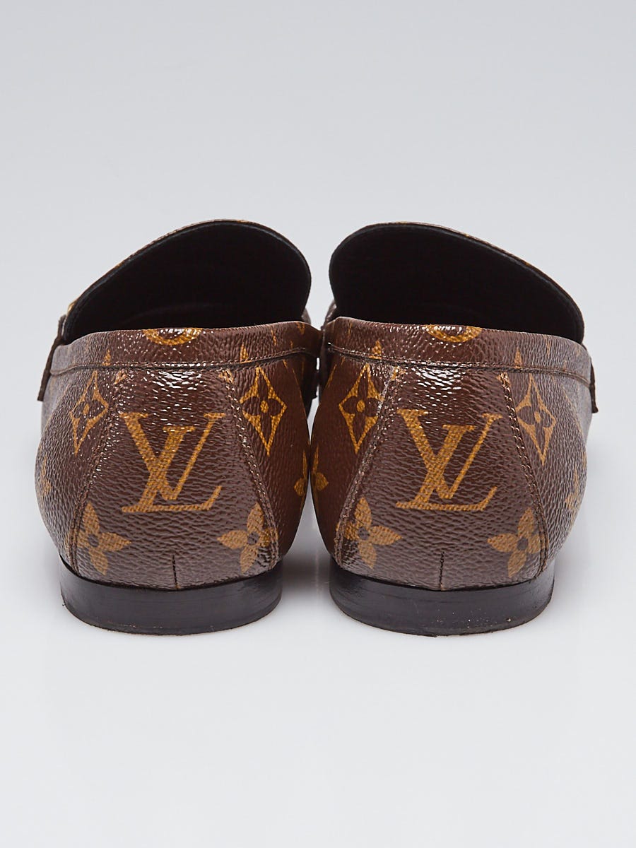 Louis Vuitton Monogram Canvas Upper Case Loafer Flats Size 10.5/41
