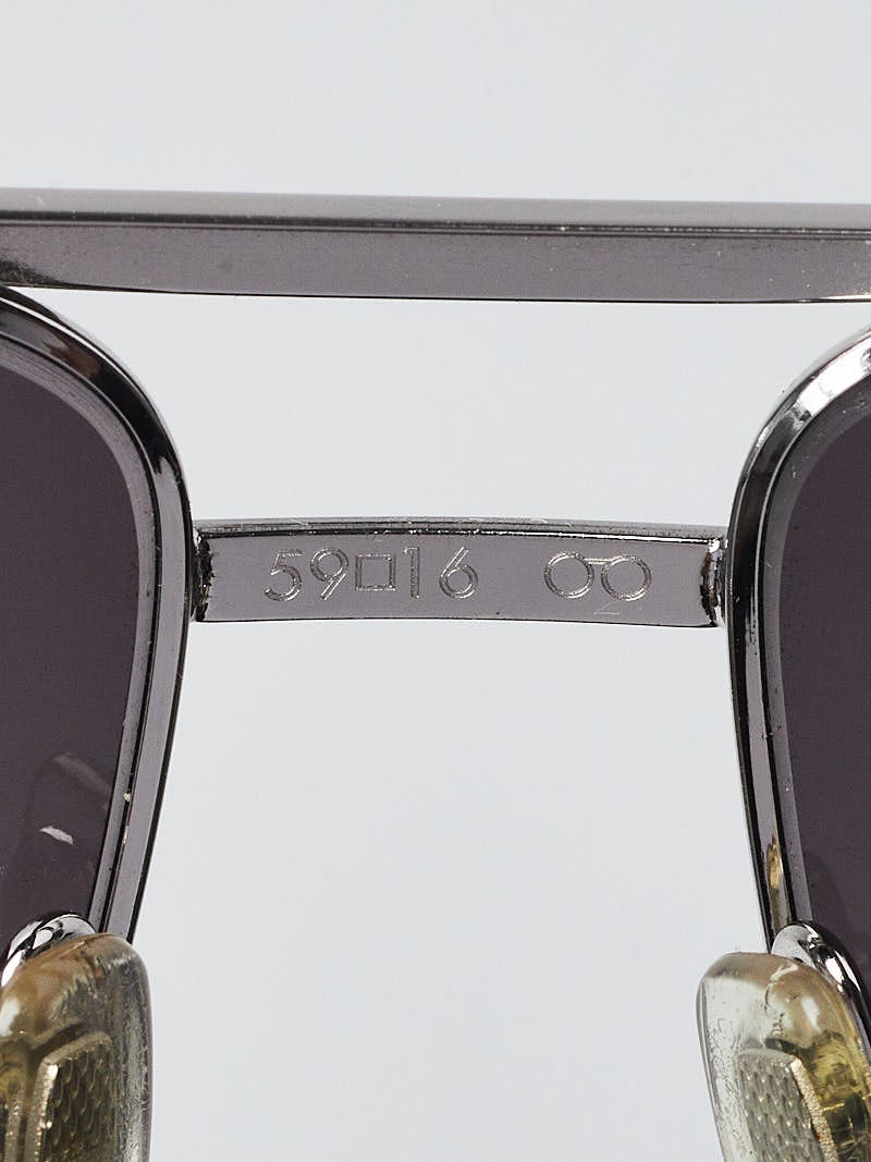 Louis Vuitton Black/Silver Z0260U Attitude Gradient Aviator Sunglasses  Louis Vuitton