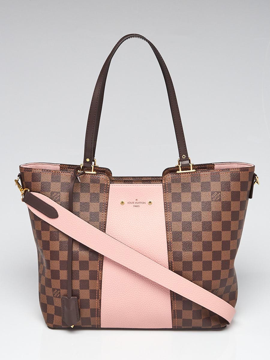 Louis Vuitton, Bags, Authenticlouis Vuitton Jersey Tok Zip Tote Crossbody  Handbag Damier Leather