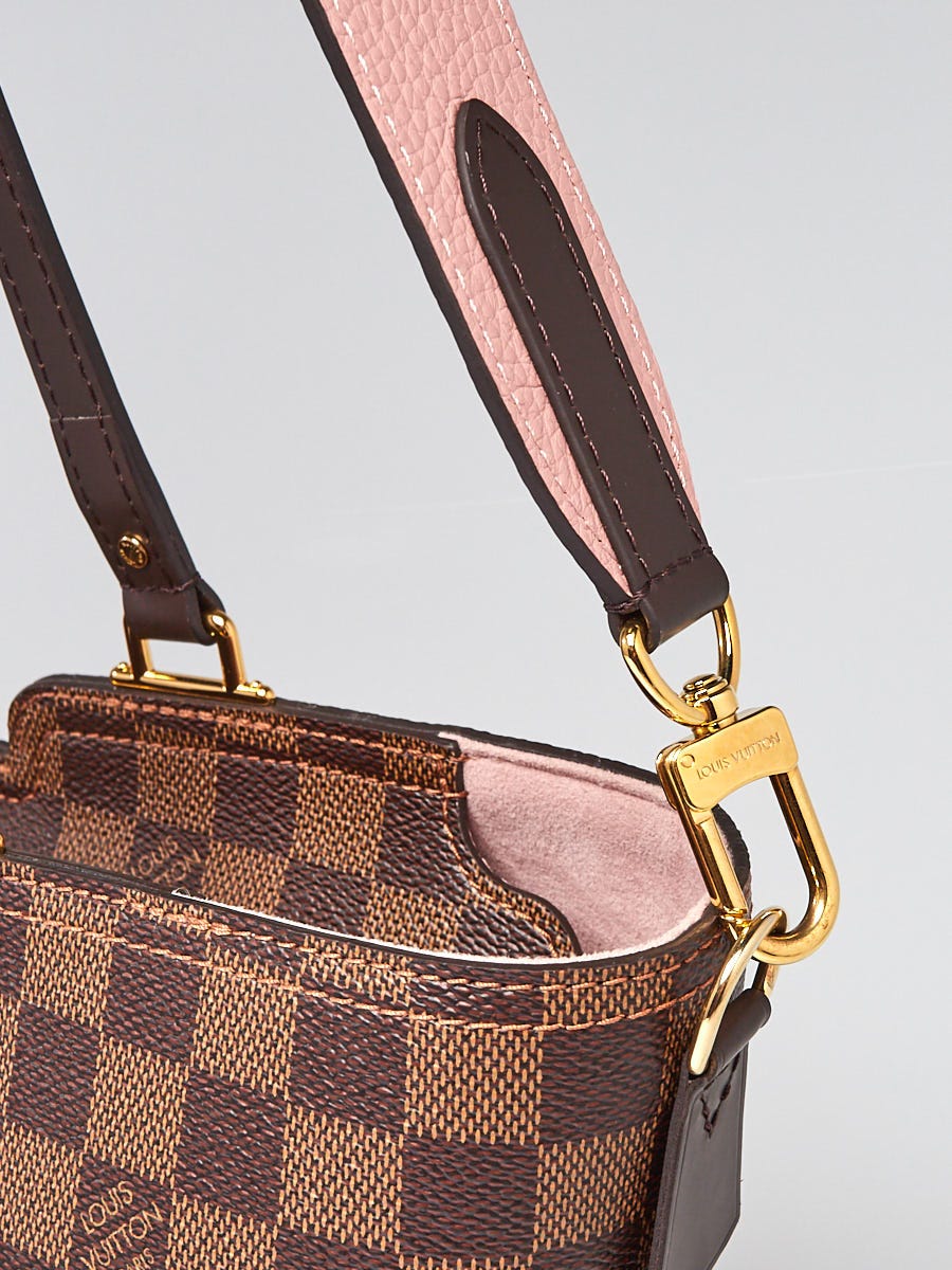 Louis Vuitton Jersey Damier Ebene Brown/Magnolia in Coated Canvas/Leather  with Gold-tone - US