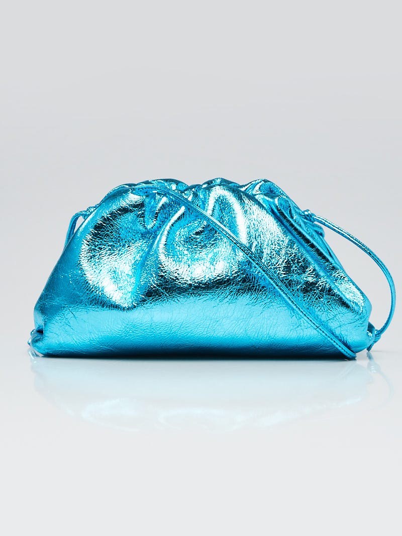 Bottega veneta blue clutch sale