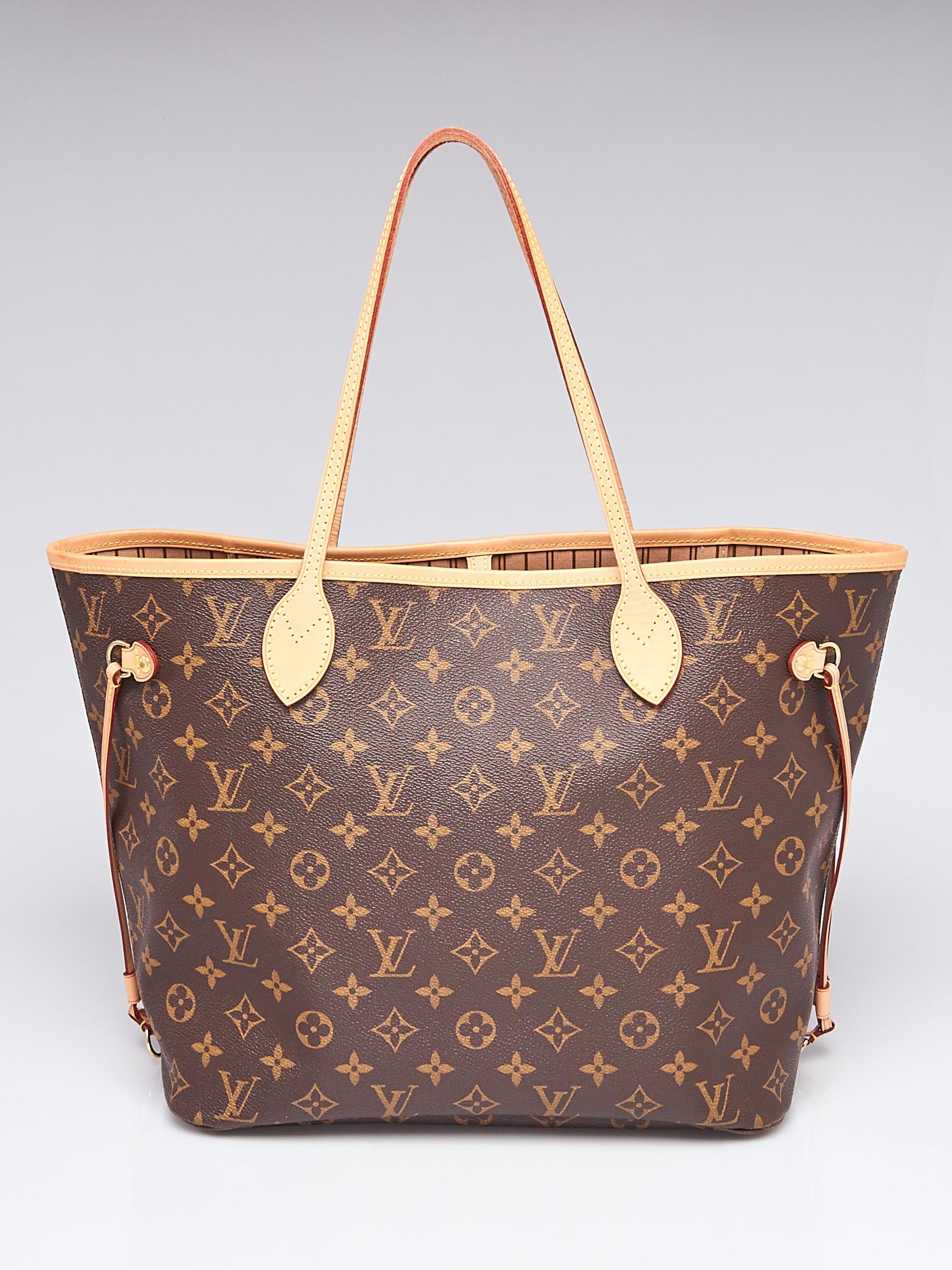 Louis Vuitton Monogram Canvas Neverfull MM NM Bag w/o Accessories Pochette  - Yoogi's Closet