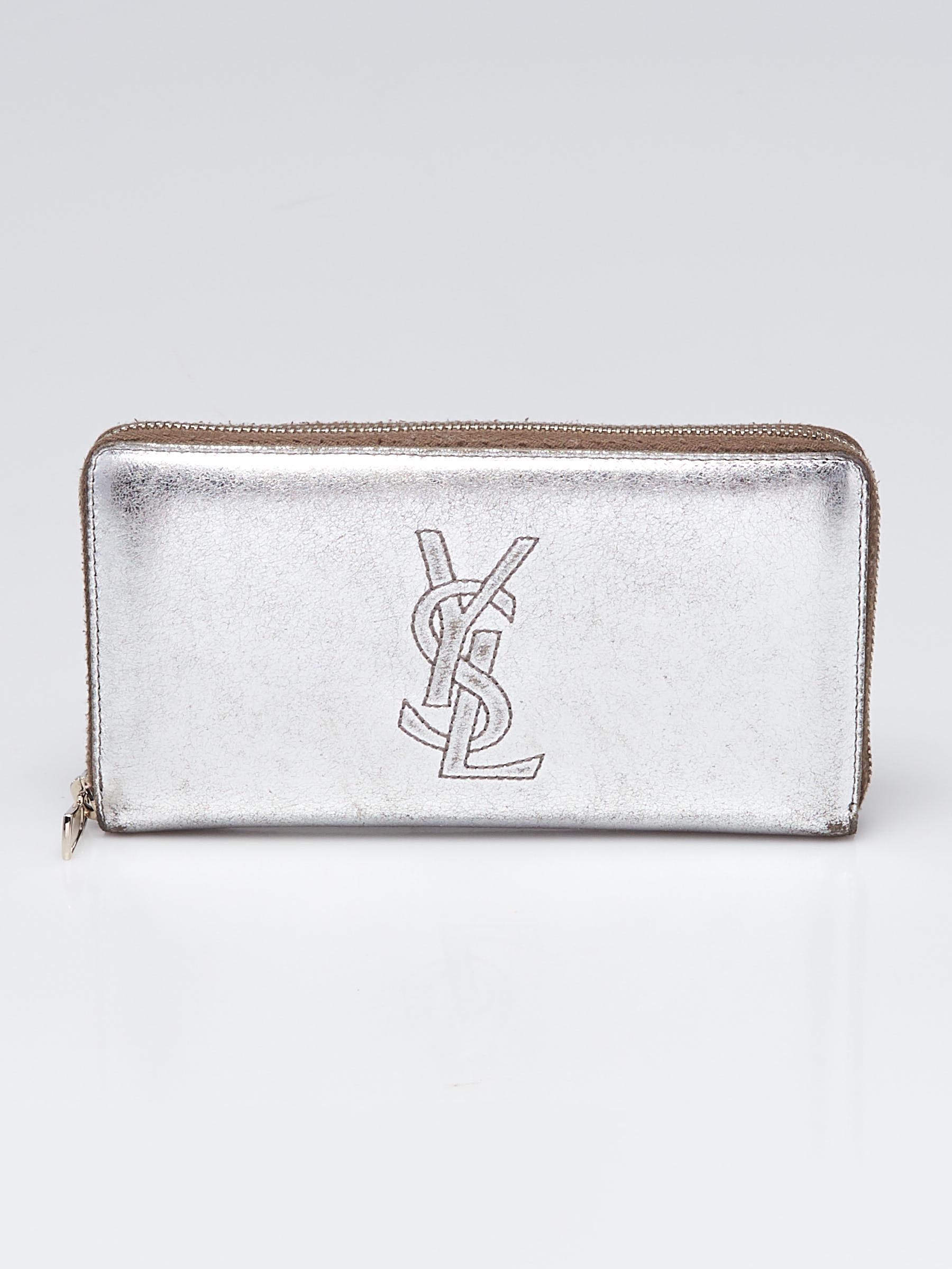 Chanel White Embossed Leather Card/Tissue Holder - Yoogi's Closet