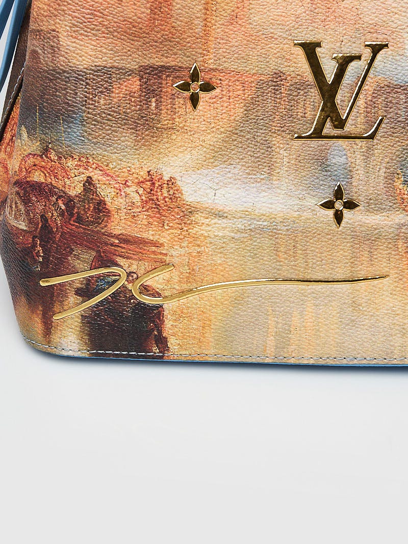 Louis Vuitton NeoNoe Handbag Limited Edition Jeff Koons Turner Print Canvas