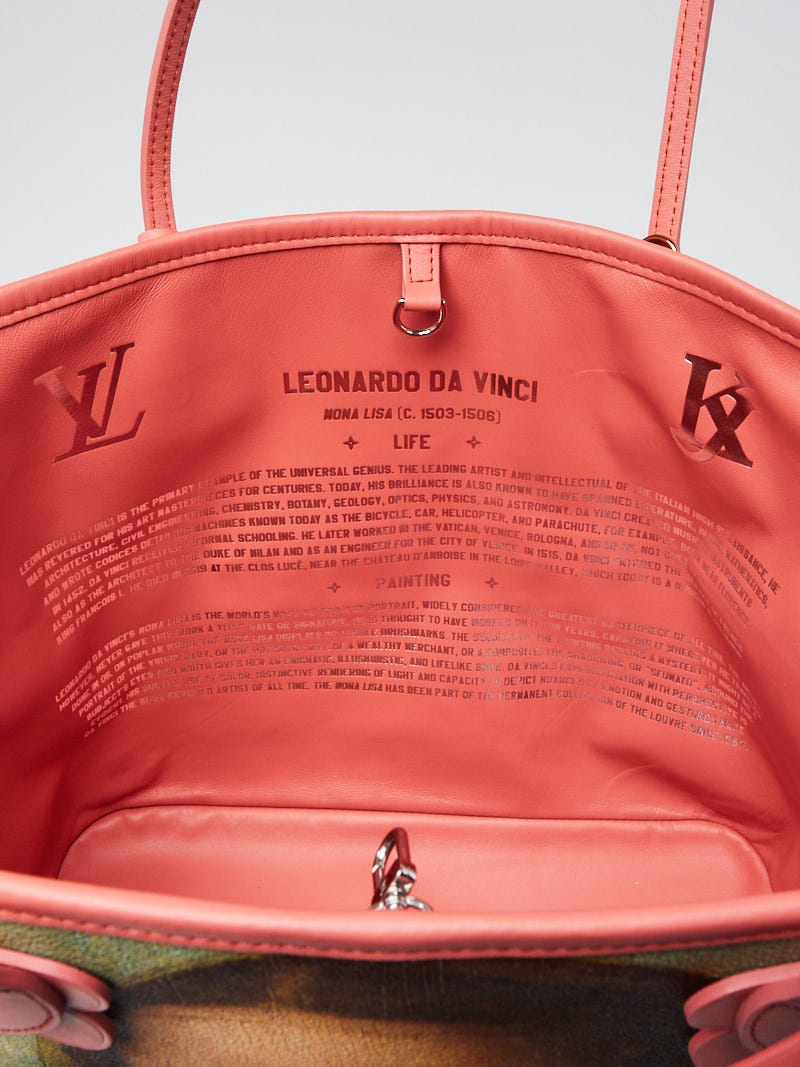 Louis Vuitton Limited Edition Coated Canvas Jeff Koons Da Vinci