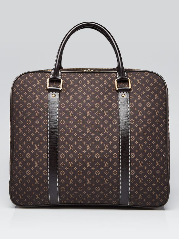 Louis Vuitton Fusain Monogram Idylle Canvas Epopee Rolling Luggage