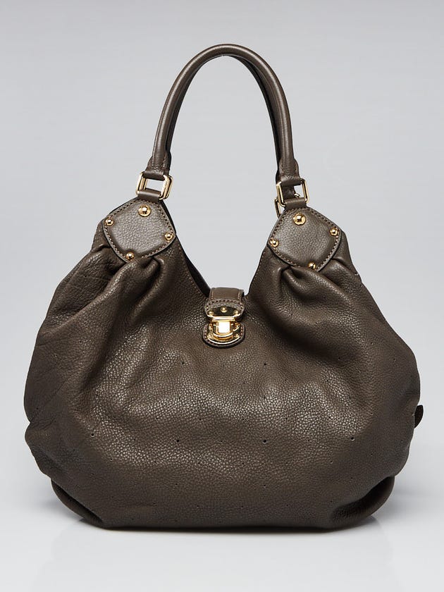 Louis Vuitton Elephant Monogram Mahina Leather L Bag