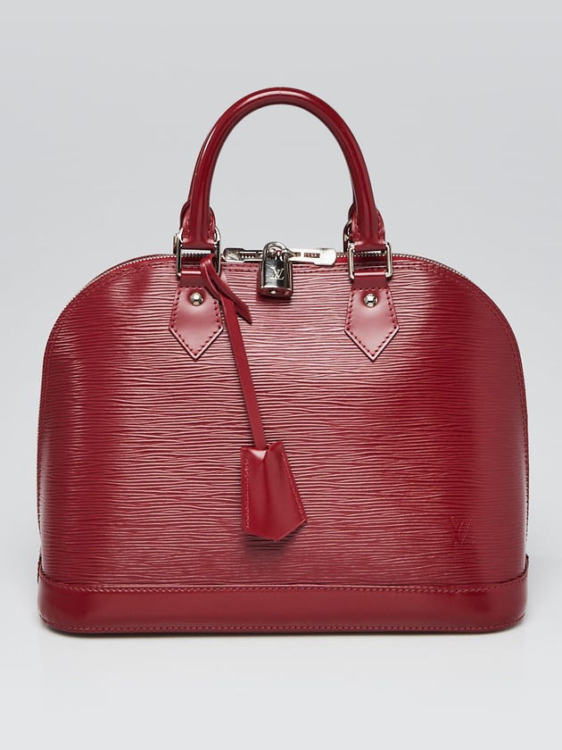 Louis Vuitton Rubis Epi Leather Alma PM Bag