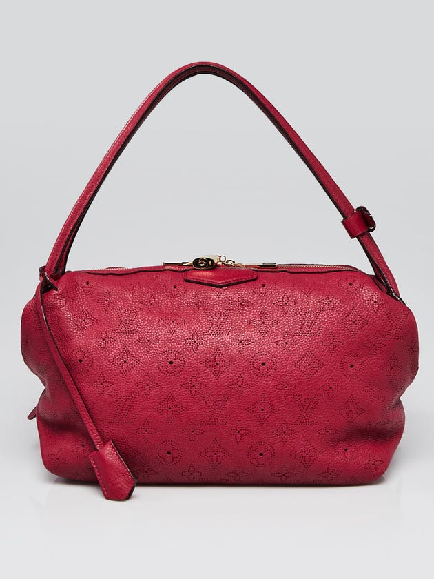 Louis Vuitton Grenat Mahina Leather Galatea PM Bag