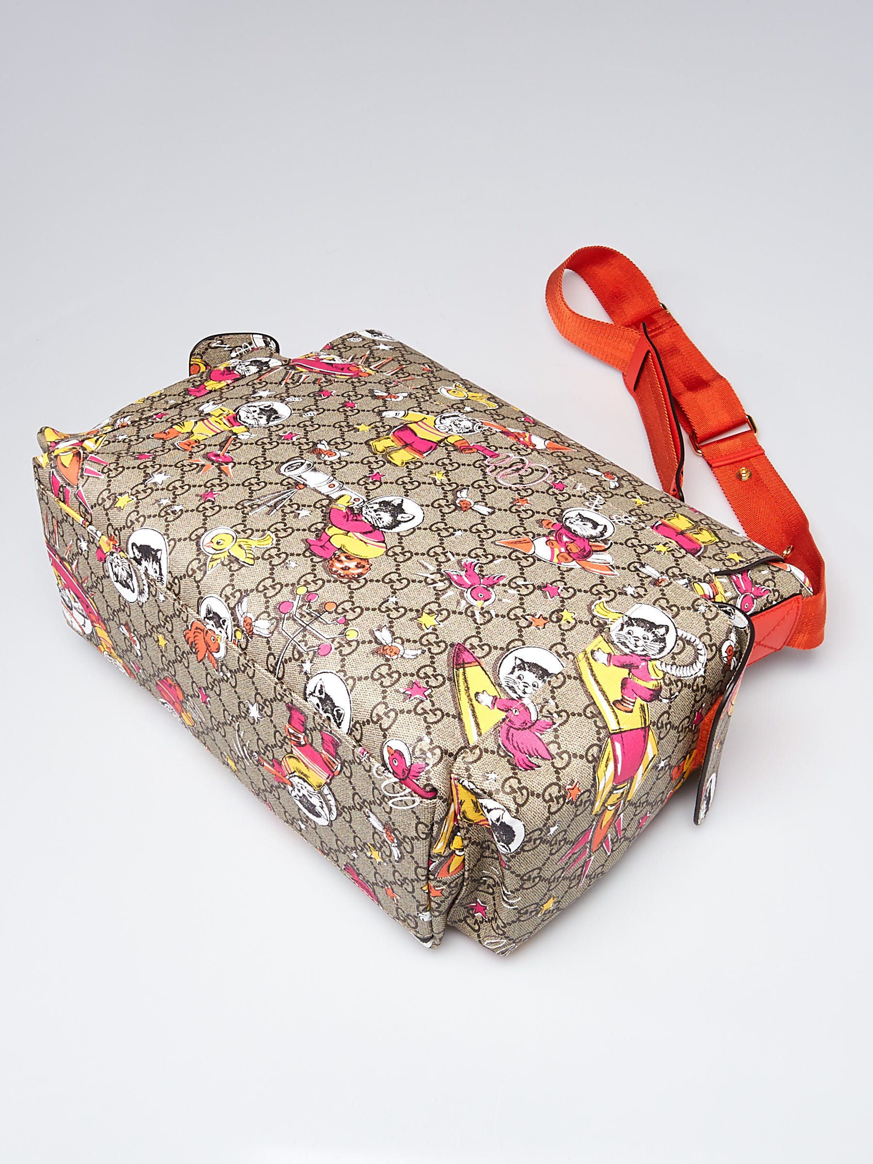 Gucci Kids GG Supreme Diaper Bag - Farfetch