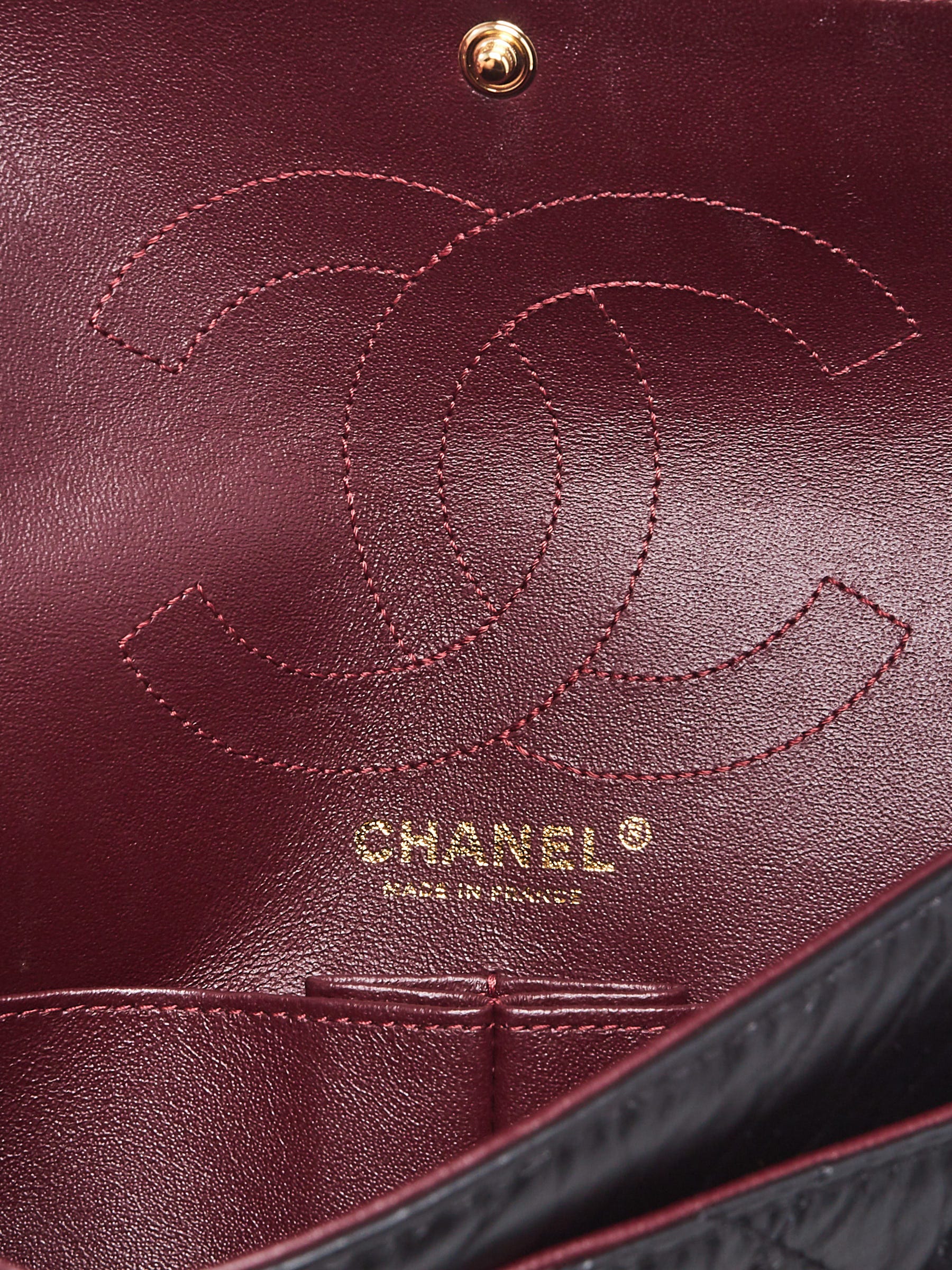りー様。CHANEL 正規品 Chanel Limited Edition Black Quilted Calfskin Leather 2.55 Reissue