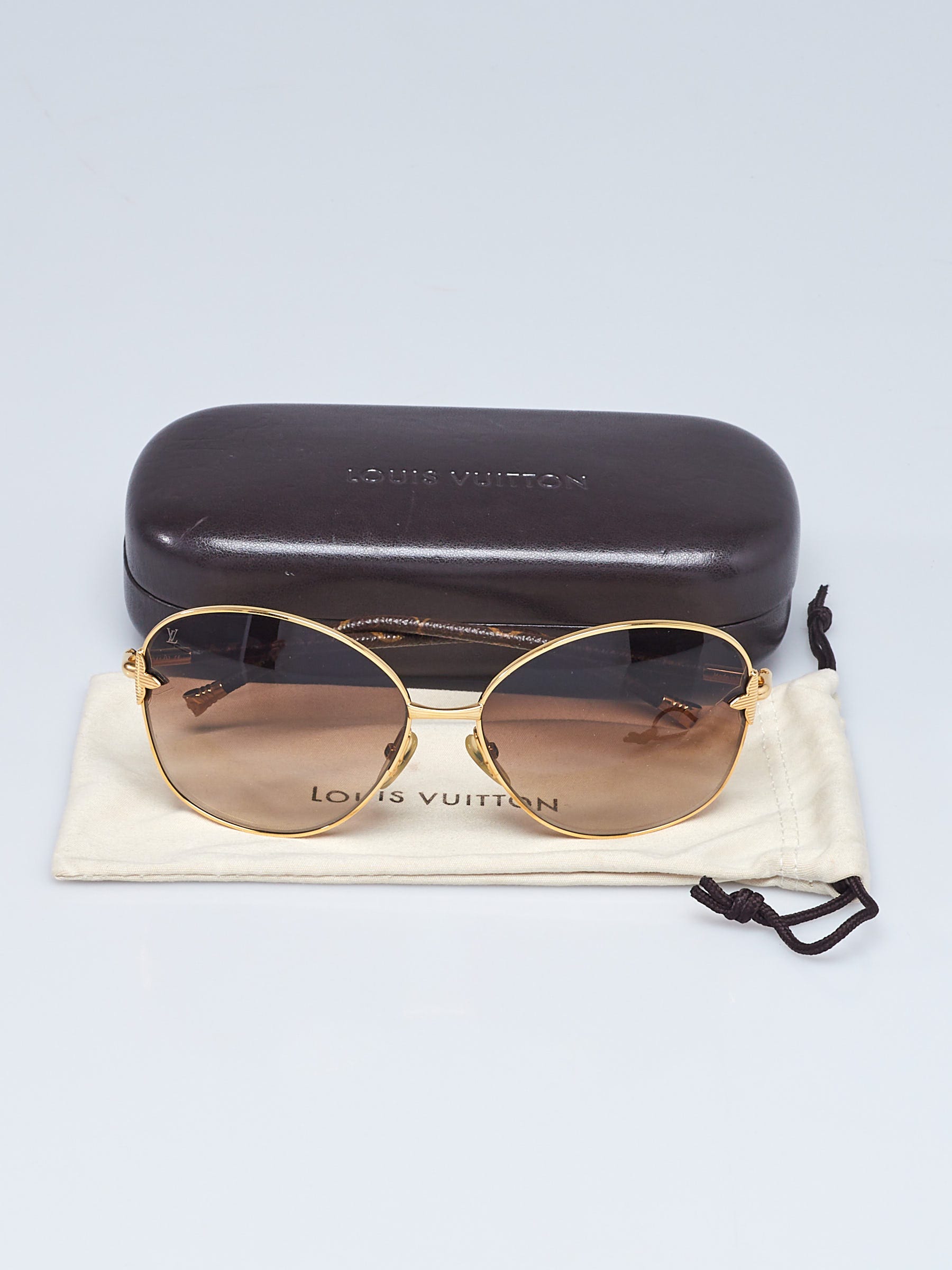 Louis Vuitton Teardrop Sunglasses Z0658U M0164