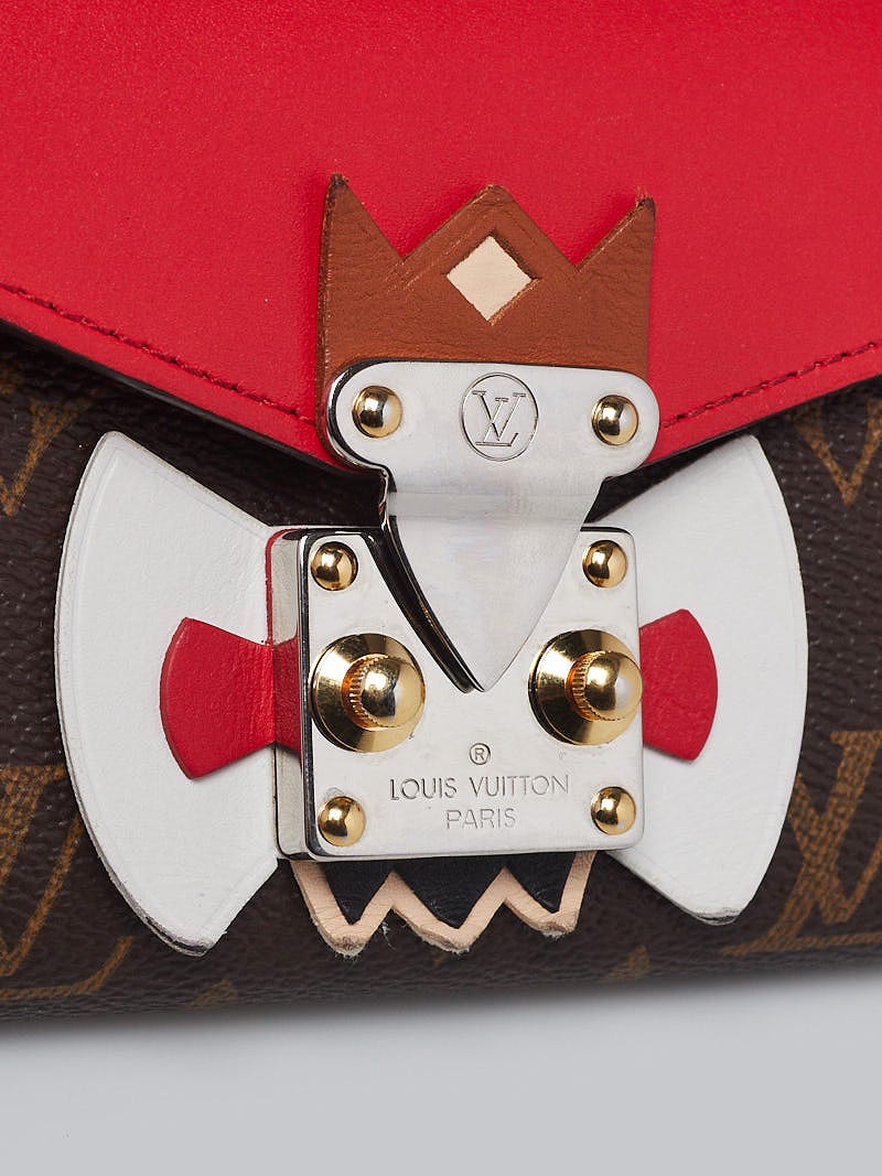 Louis Vuitton Limited Edition Monogram Canvas Rouge Tribal Mask