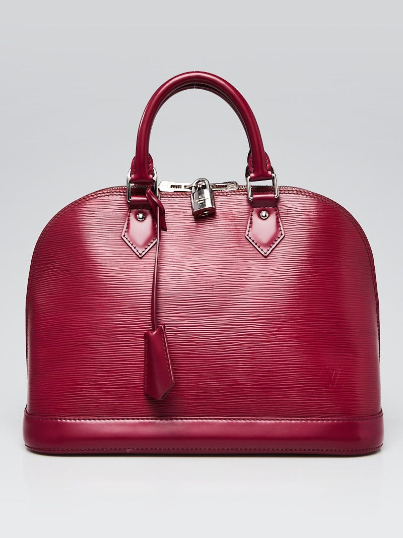 Louis Vuitton Fuchsia Epi Leather Alma PM Bag - Yoogi's Closet