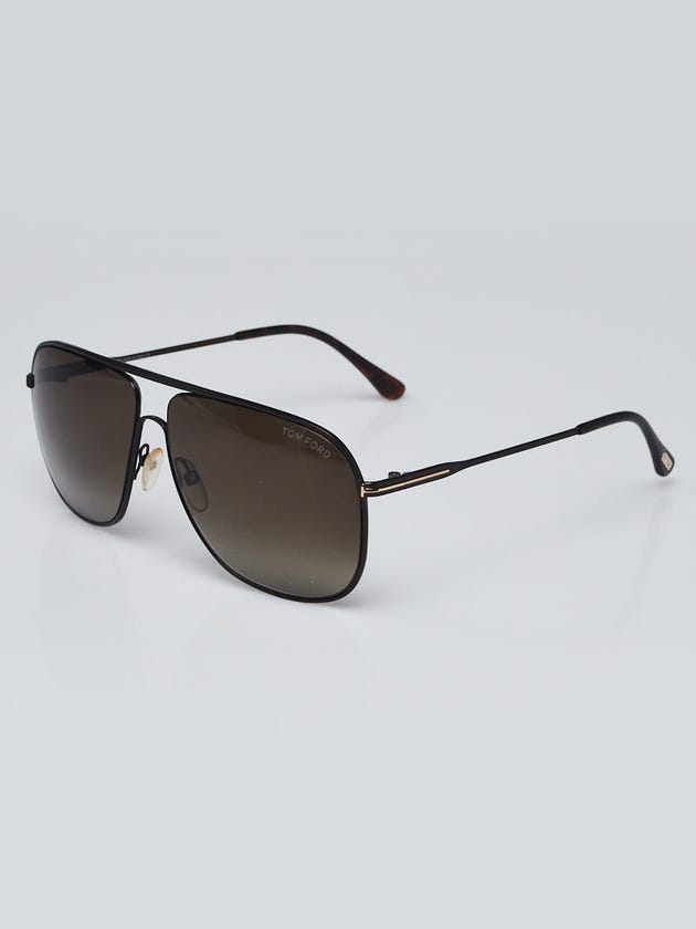 Tom Ford Brown Metal Frame Dominic Sunglasses - TF451