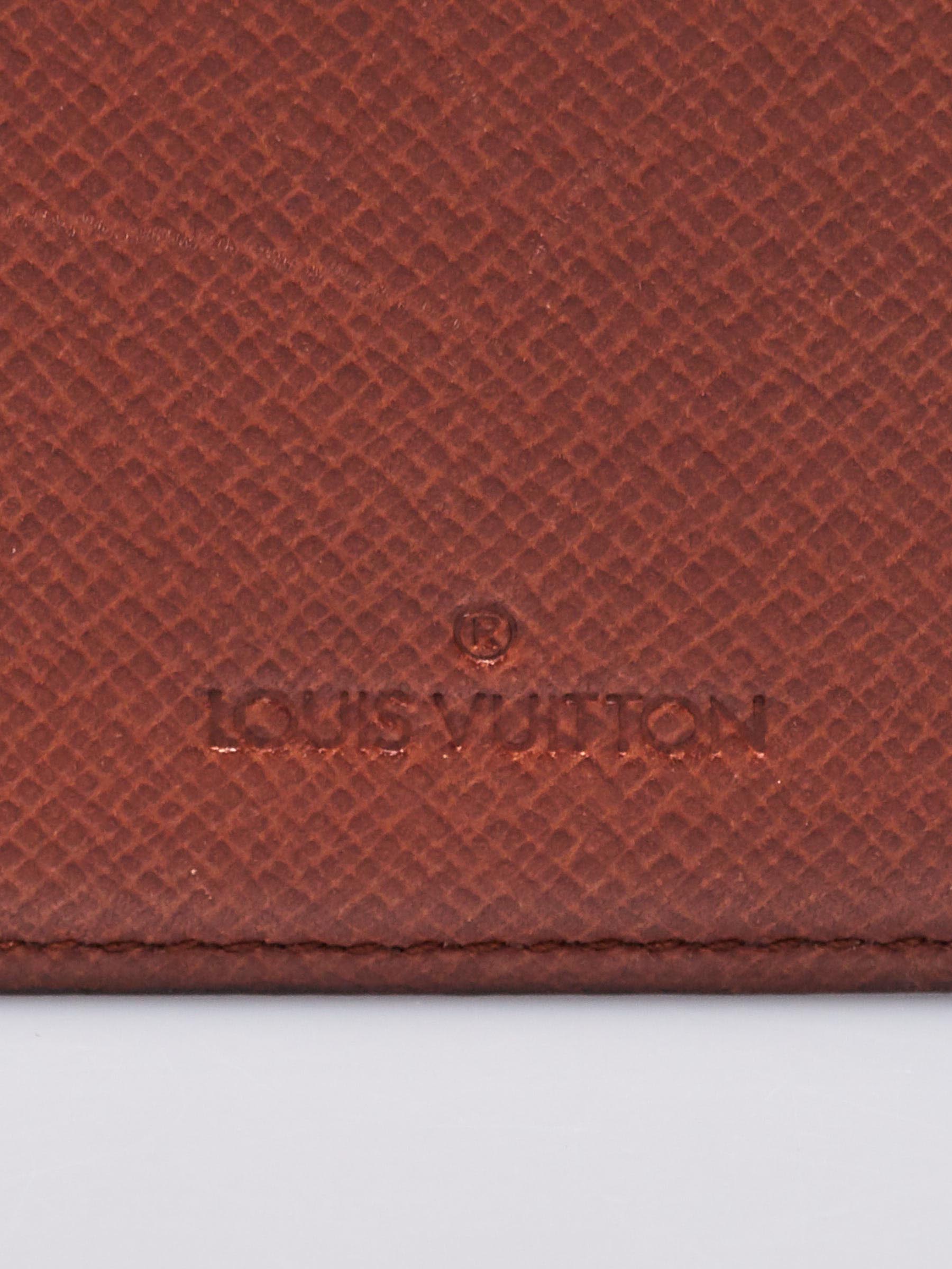 Shop Louis Vuitton MONOGRAM Desk agenda cover (R21065, R20974