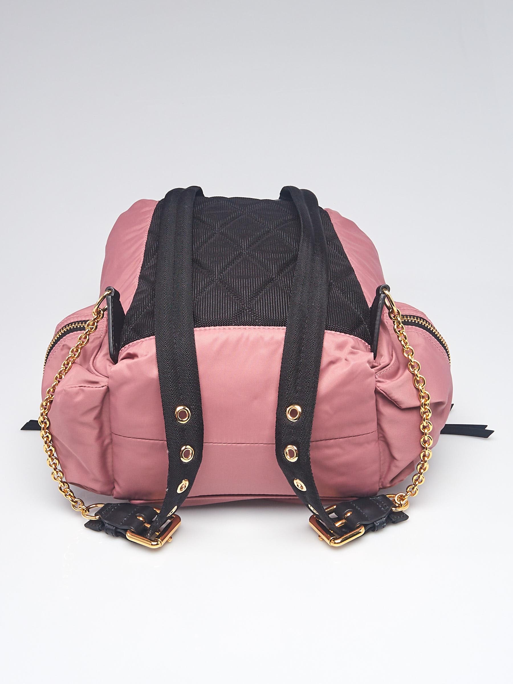 Burberry sales backpack pink