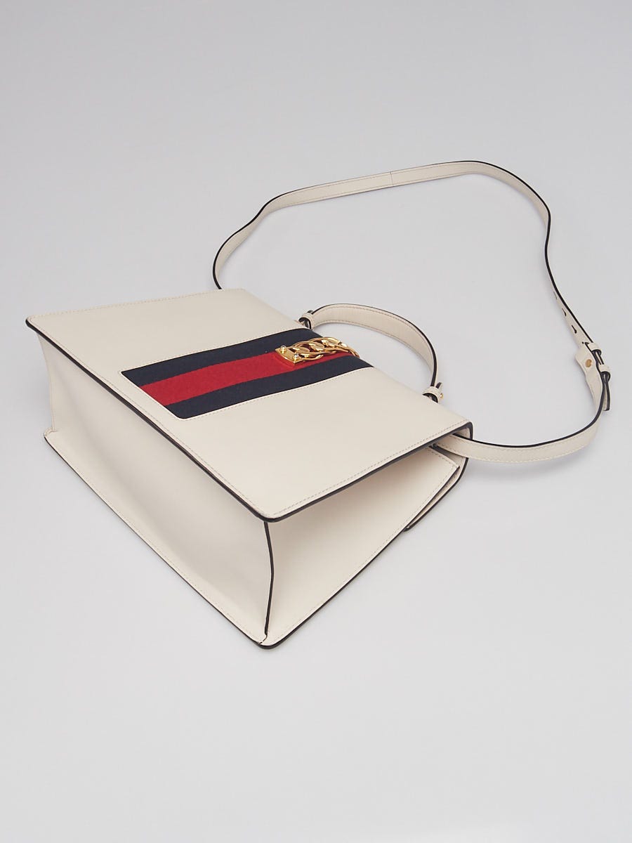 GUCCIヴィンテージ　ホワイト ベルト 03711920947　ヴィンテージ vintage GUCCI〈ヴィンテージグッチ〉トートバッグ｜ ノークス
