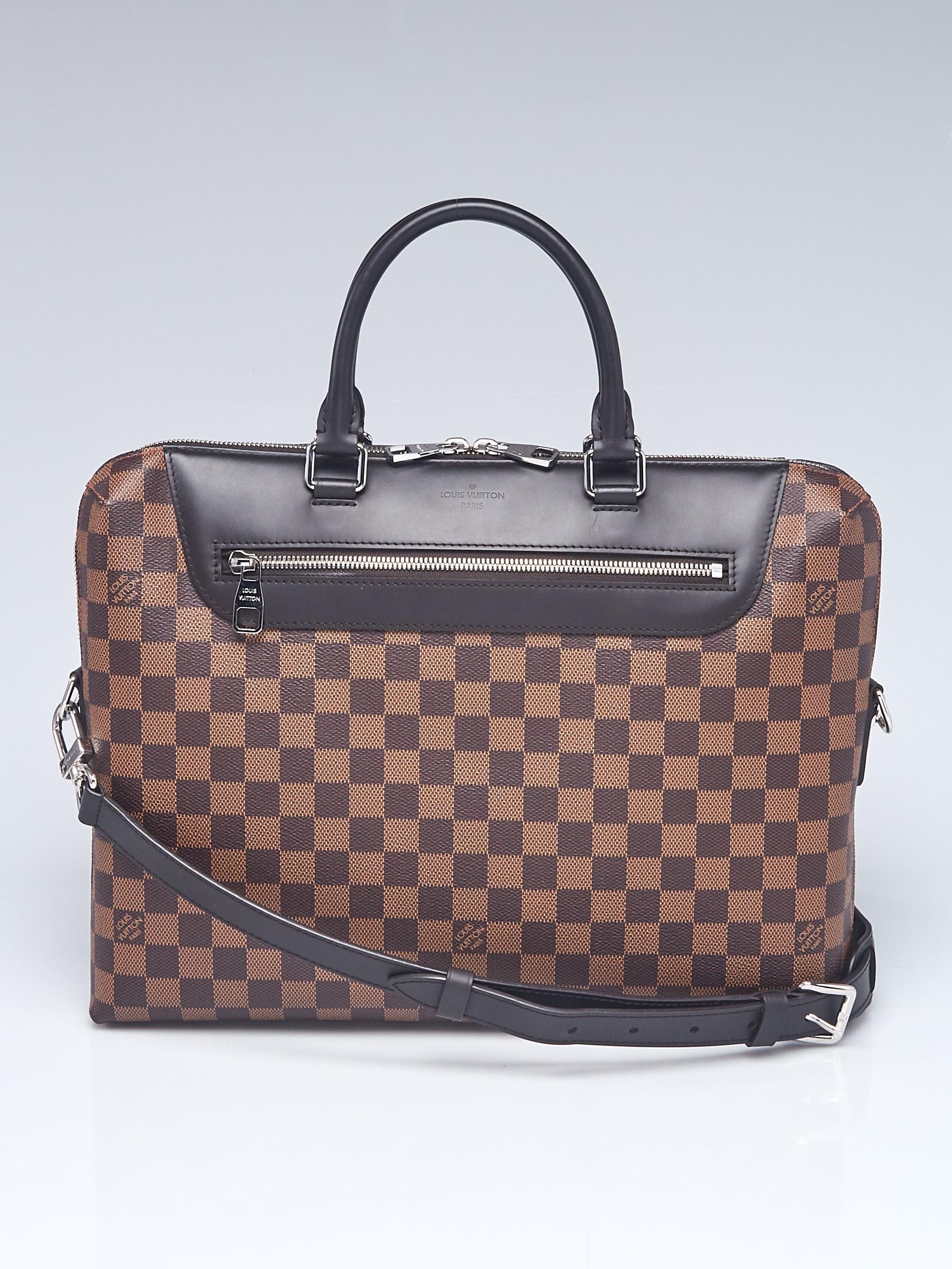 Louis Vuitton Porte Documents Jour Business Bag Damier Graphite