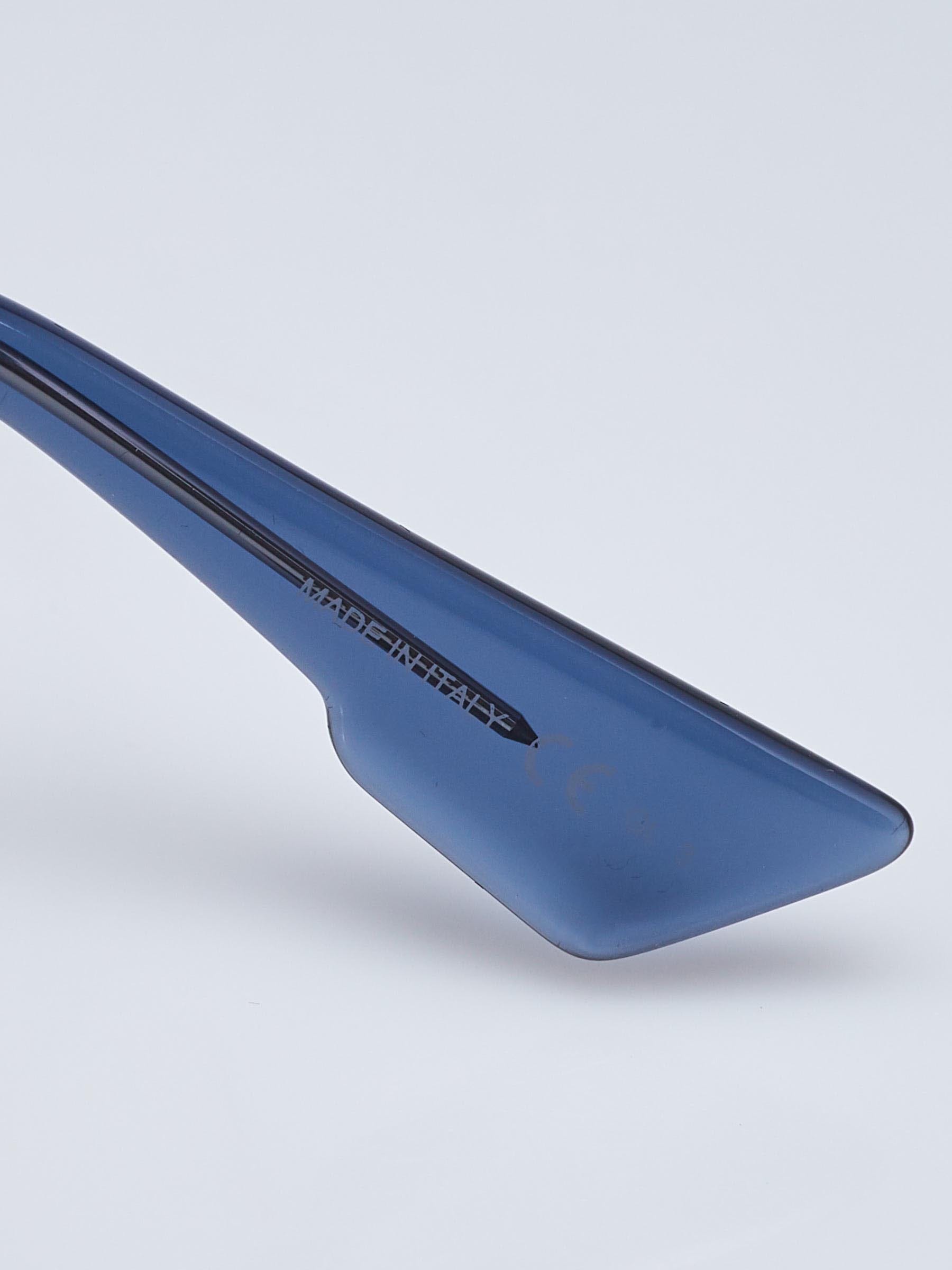 Christian Dior Blue Acetate Frame DiorLia Aviator Sunglasses-PJPA9